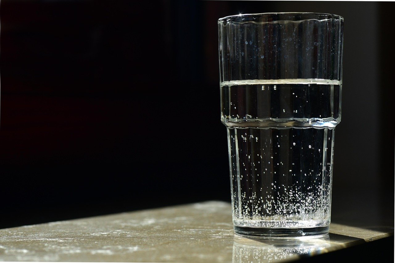 Clear water from tap