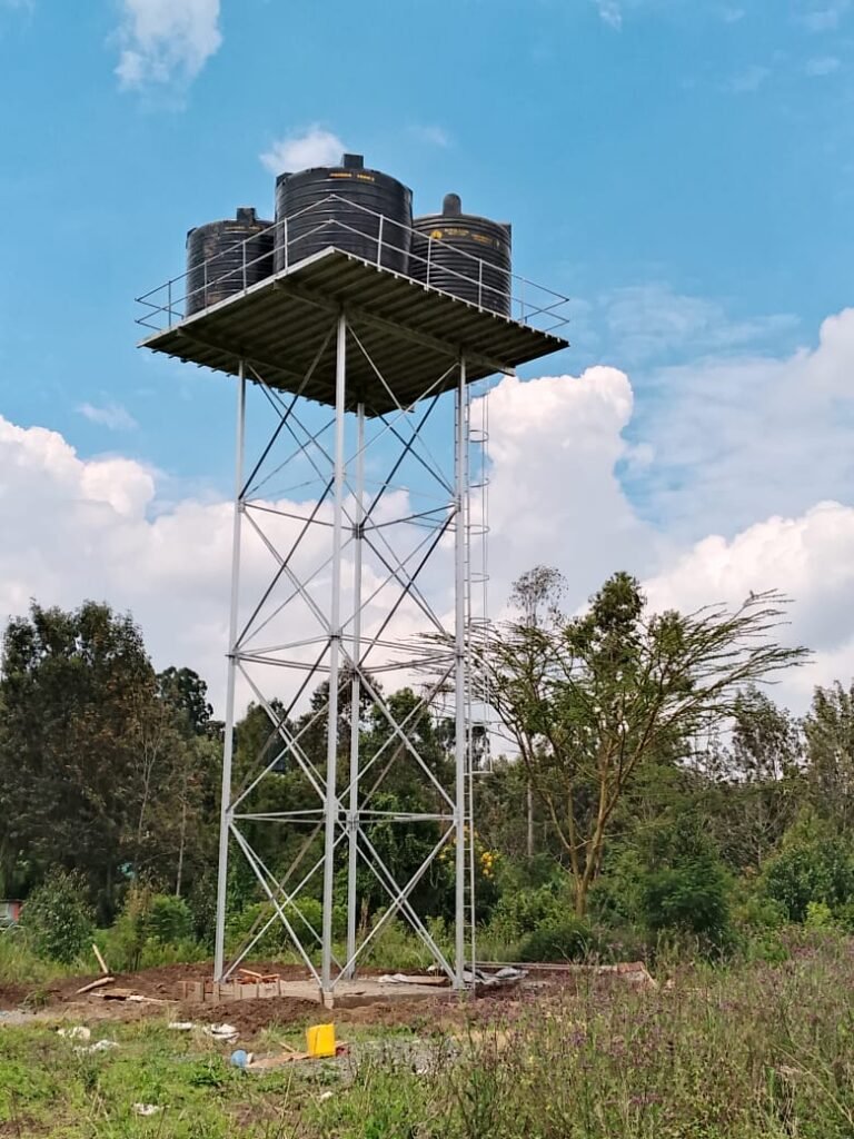 how far apart should boreholes be in Kenya
