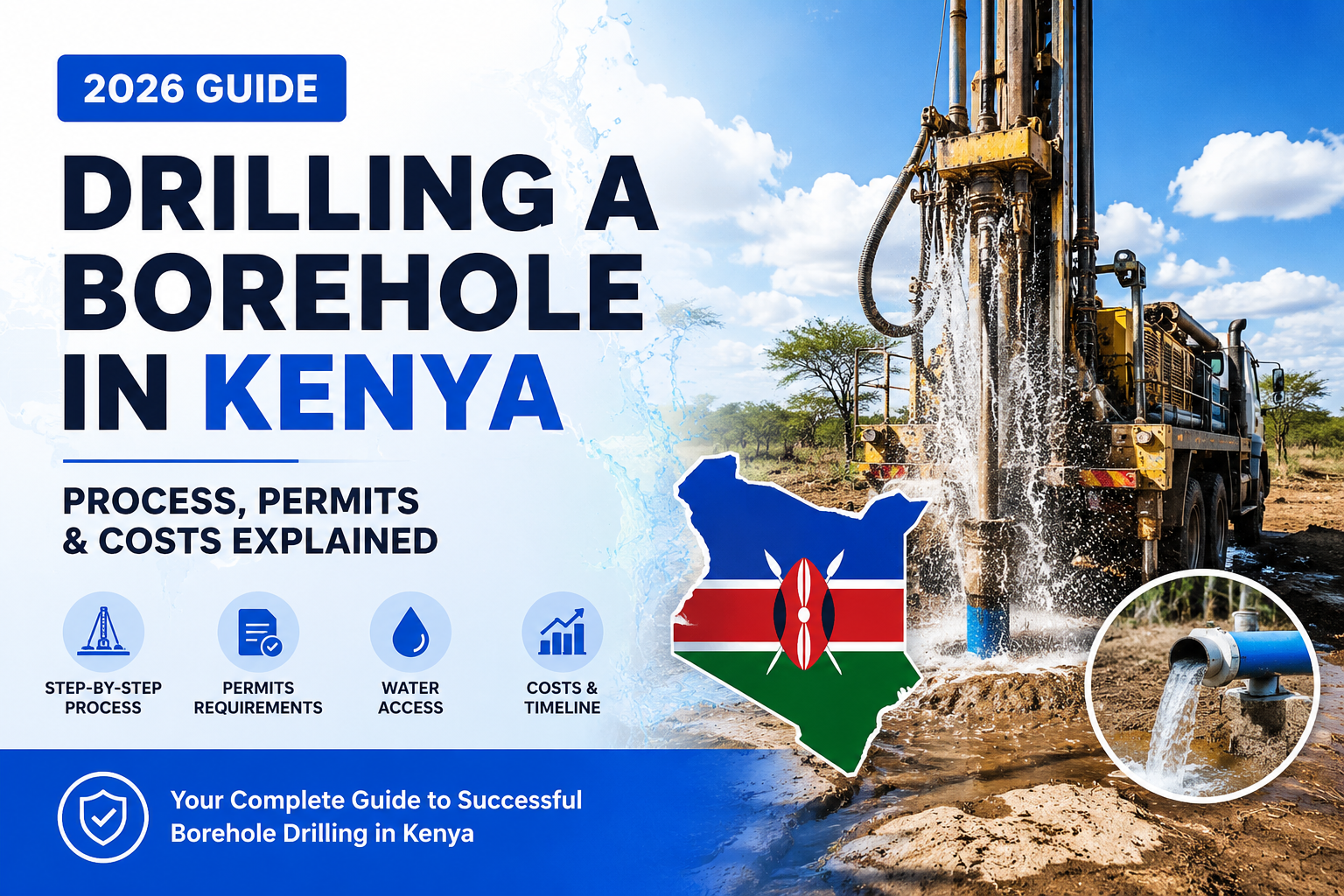 Drilling a Borehole in Kenya: The Complete 2026 Guide