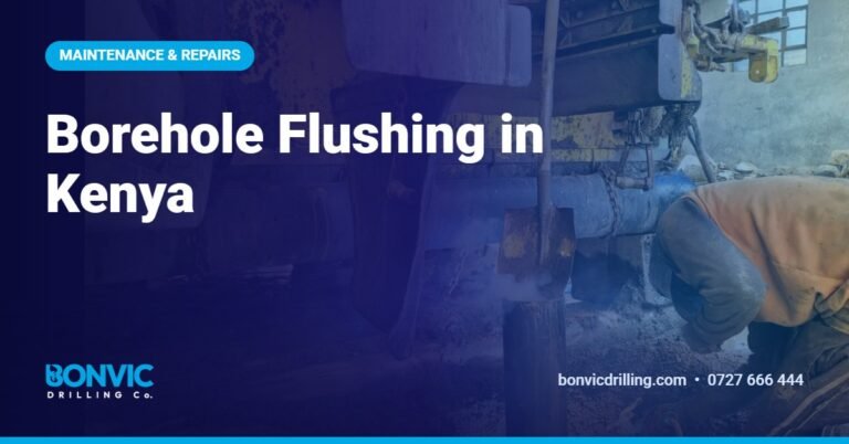 Borehole Flushing in Kenya