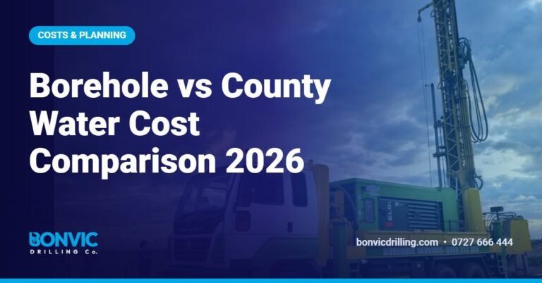 Borehole vs County Water Cost Comparison 2026